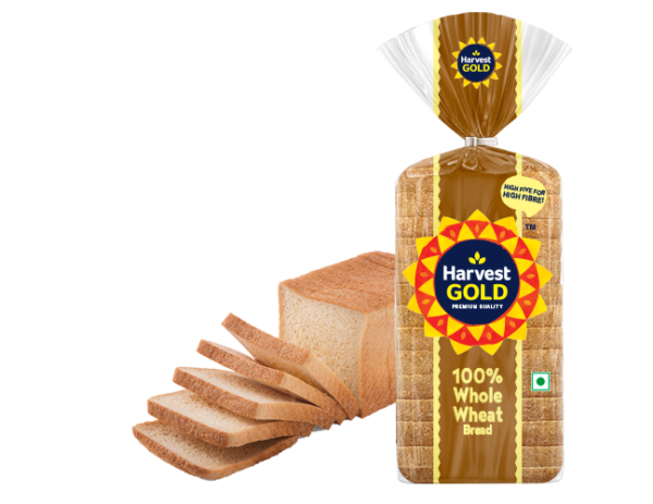 Harvest Gold Whole Wheat Bread 450gm